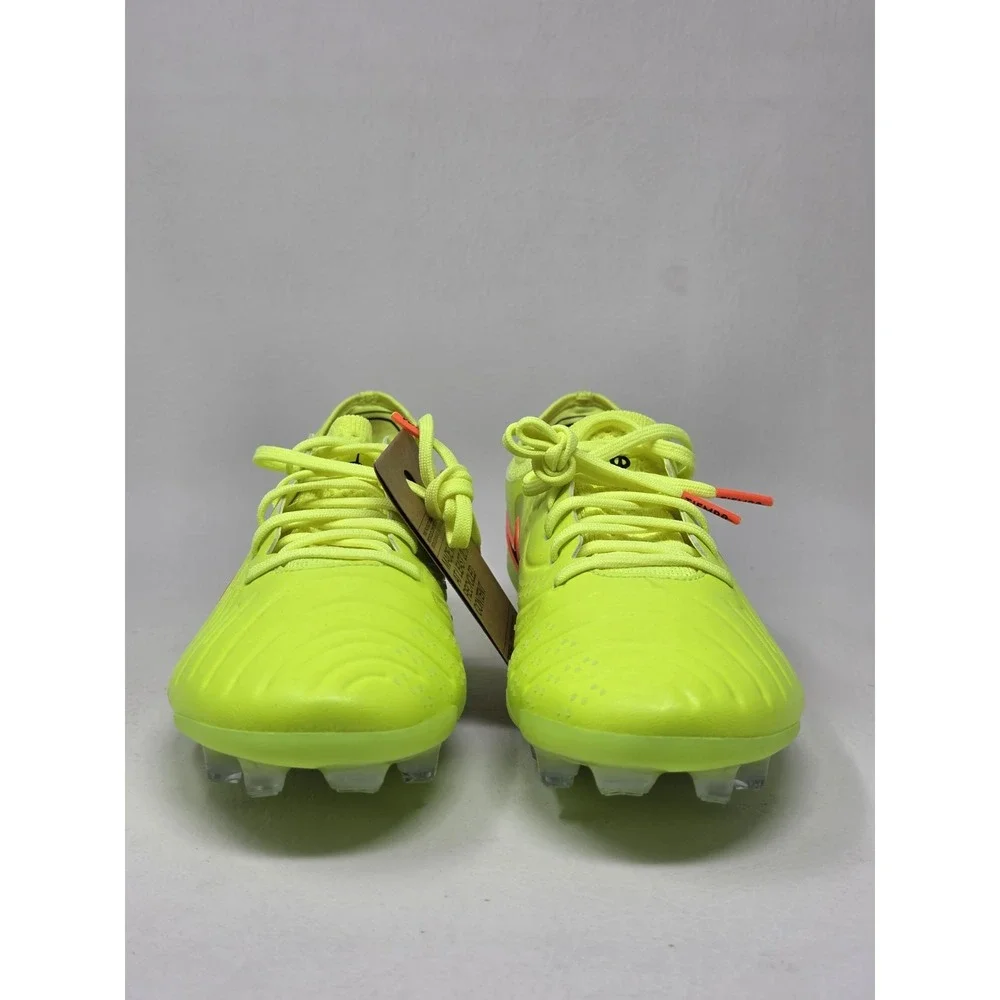 Nike Tiempo Legend 10 Elite FG Size 6 Mens Volt Black Soccer DV4328-701 New